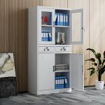 2 Door metal storage cabinet