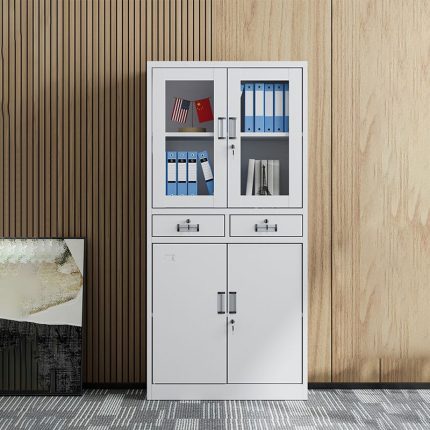 Office two door metallic cabinet