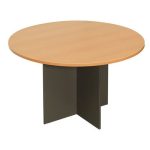 Round conference table (1 meter diameter)- available in a variety of colors