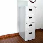 4 Drawers metallic filling cabinet