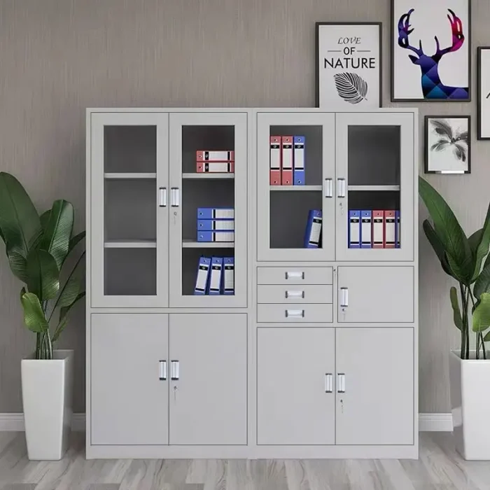 2-door office cabinet (rolled-steel) - Image 2