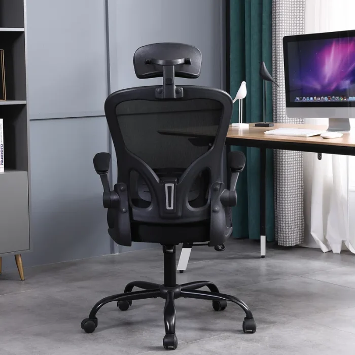 IzelleErgonomicDeskChairHomeOfficeChairMeshTaskChairWithFlip-upArmrest-2.webp