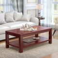 Executive mahogany coffee table