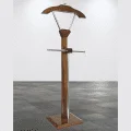 Mahogany coat hanger