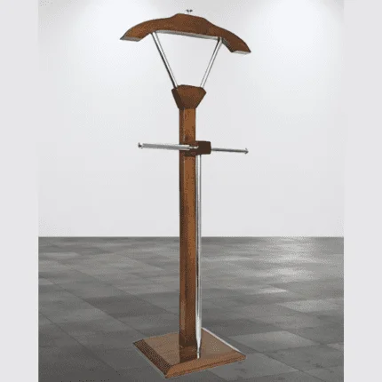 Mahogany coat hanger