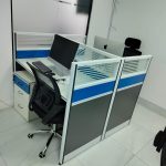 2 Way modular office workstation