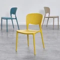 Nordic plastic dining chair