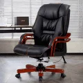 Office Reclining Leather Seat