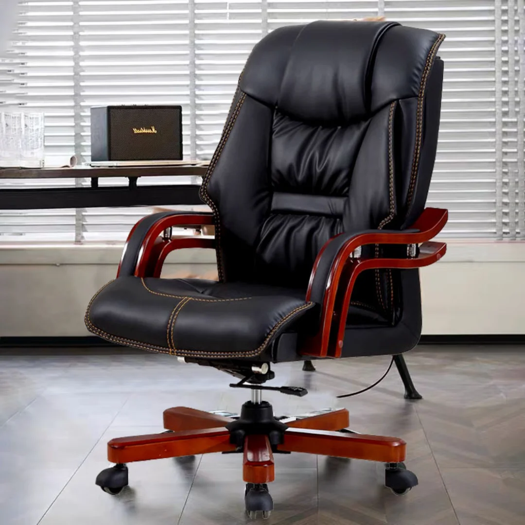 Office Reclining Leather Seat Office Reclining Leather Seat