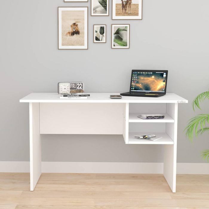 120cm White Study Desk for Home Office