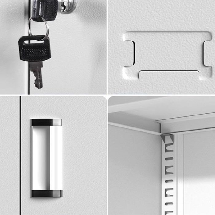 2-Door Filing Storage Cabinet