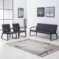 Five-Seat Leather Executive Sofa