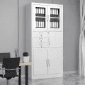 2-door Office Cabinet with Locking Safe