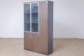 Wooden 3-Door Office Filing Unit