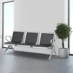3- seat Heavy-Duty Padded Waiting Bench