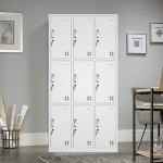 9-Door Steel Storage Cabinet