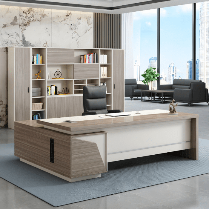 1.8m Luxury Executive Office Desk