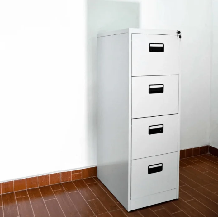 4-Drawer Steel Office Filing Cabinet