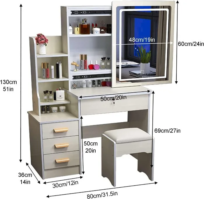 Wooden Bedroom Dressing Table