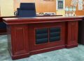 1.6m Mahogany Executive Office Desk – Spacious & Elegant Workspace Solution