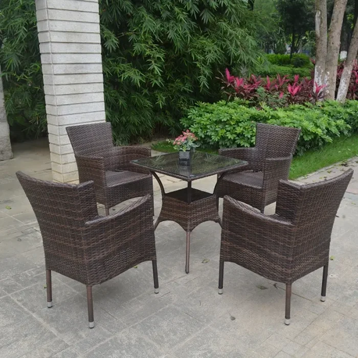 Outdoor Rattan Patio Furniture Set