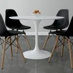 4-Seater Eames Dining Set - Black