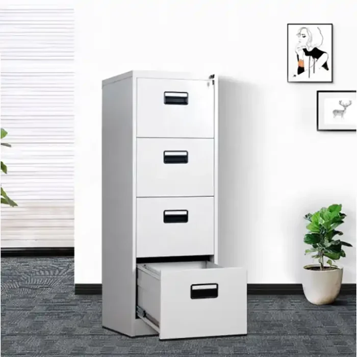 4-Drawer Steel Office Filing Cabinet