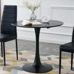 Black Tulip Dining Table
