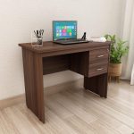 Brown Engineered Wood Study Desk