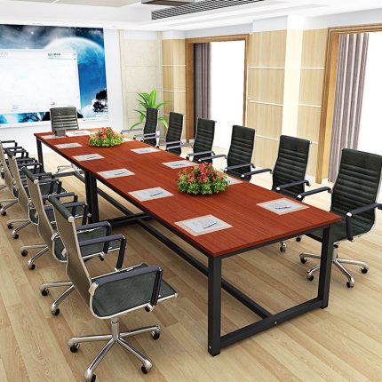 Elevate your meeting space with a professional boardroom table designed for functionality, collaboration, and corporate elegance. Our collection includes a wide range of executive boardroom tables, modern conference tables, oval boardroom tables, rectangular boardroom tables, boat-shaped tables, and U-shaped or modular meeting tables—suitable for formal boardrooms, strategy rooms, training halls, and executive meeting spaces. Available in various seating capacities including 6-seater, 8-seater, 10-seater, 12-seater, 14-seater, and 20-seater tables, these options are ideal for both small and large teams. Choose from top-quality materials like MDF, solid wood, engineered wood, tempered glass, laminate, and metal, all finished in elegant tones such as walnut, oak, beech, white, grey, espresso, or black. From classic mahogany finishes to sleek high-gloss modern styles, our boardroom tables match both contemporary and traditional office interiors. Shop boardroom tables with built-in cable management, power grommets, USB charging ports, and hidden compartments for seamless tech integration. Explore adjustable-height boardroom tables, collapsible or foldable designs, and modular systems that adapt to your evolving workspace needs. Our executive meeting tables are equipped with durable support legs—wooden panel bases, chrome legs, metal frames, or pedestal supports—for stability and design aesthetics. Whether you're setting up in a law office, creative studio, NGO, government agency, bank, or university boardroom, our tables are crafted for productivity, presence, and practicality.