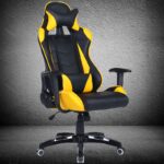 high back leather gaming chair, ergonomic PU leather gaming chair, reclining gaming chair with footrest, high back executive gaming chair, swivel leather desk chair, gaming chair with lumbar support, heavy duty leather gamer chair, adjustable armrests gaming chair, computer desk gaming chair, headrest pillow gaming chair, racing style leather chair, gamer throne leather chair, high back computer chair, comfortable streamer seat, high density foam gaming seat, luxury leather gamer chair, gaming office swivel chair, ergonomic leather desk seat, PC gaming chair leather, professional gaming seat