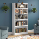 5 tier modern wooden bookshelf, 5 shelf wooden bookcase, modern wooden book rack, 5 tier display storage shelf, tall wooden bookshelf for home, modern office book organizer, open shelf wooden bookcase, 5 shelf wooden storage unit, contemporary wooden display rack, wooden bookshelf with 5 shelves, freestanding wooden book rack, heavy duty wooden bookshelf, 5 tier timber bookshelf, minimalist wooden bookcase, wooden book display cabinet, 5 level office book rack, decorative wooden shelving unit, solid wood 5 tier bookshelf, vertical wooden storage shelf, modern living room bookshelf