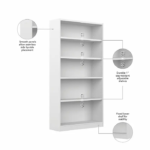 5 tier modern wooden bookshelf, 5 level wooden bookcase, modern 5 shelf wooden bookcase, tall wooden bookshelf for home office, 5 tier display storage rack, minimalist wooden bookshelf 5 tier, open shelf wooden bookcase, heavy duty 5 tier wooden shelf, modern wooden book rack, freestanding 5 tier bookshelf, wooden bookcase with 5 shelves, modern office wooden bookcase, 5 tier organizer shelving unit, contemporary wooden bookshelf, tall open book display stand, durable wooden 5 shelf unit, living room wooden bookshelf 5 tier, modern wooden library rack, decorative 5 tier bookshelf, wooden storage shelf unit 5 tier