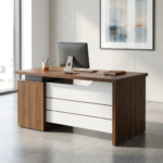 Modern Executive Office Desk - Image 7