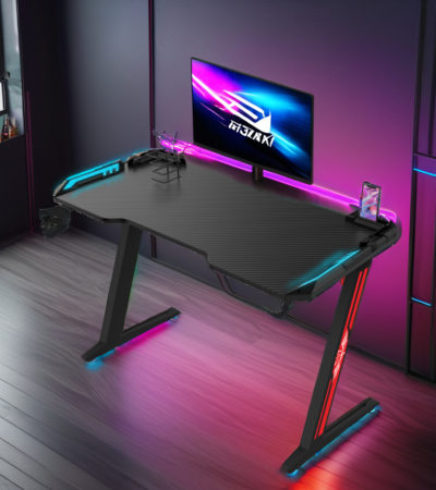Z-shaped gaming desk, Z shape computer desk, ergonomic Z-shaped gaming table, carbon fiber Z-shaped gaming desk, heavy duty Z-shape desk, Z-shaped gamer desk with LED, modern Z-shaped computer desk, Z-frame gaming desk, gaming desk with cup holder and headphone hook, sturdy Z-shaped desk, gaming workstation Z-frame, PC gaming desk Z-shaped, black Z-shaped gaming table, home office Z-shaped desk, compact Z-shaped gaming desk, high performance gamer table, Z-shaped steel frame desk, esports gaming desk Z-frame, gamer computer table Z-shape, durable Z-frame study desk