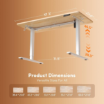Height Adjustable Electric Desk - Image 9