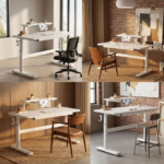 Manual Height-Adjustable Standing Desk - Image 5